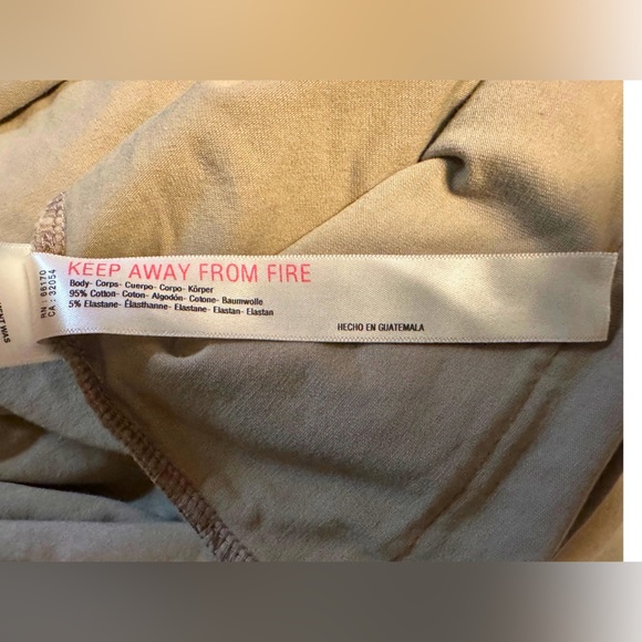 Free People Movement Hot Shot Romper Mini Dress in Mocha Latte Sz Small - Picture 14 of 14